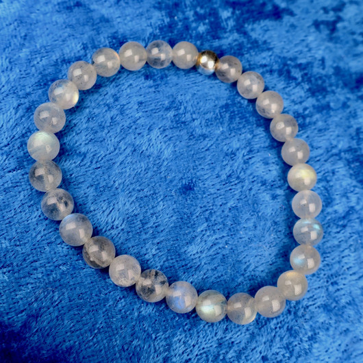 Rannekoru labradoriitti 6mm 