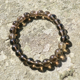 Rannekoru savukvartsi 8mm kuparin värisin somistein