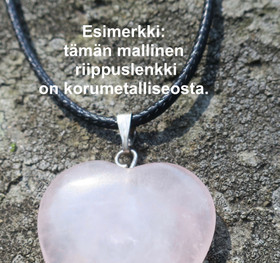 Riipuslenkki 925-hopeaa ja sen vaihtaminen ostettavaan riipukseen