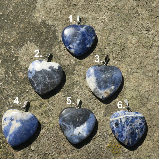 Riipus sodaliittisydän litteä 24mm. Valitse valikosta