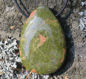 Riipus unakiitti 60x40mm iso porattu pisara UNA5