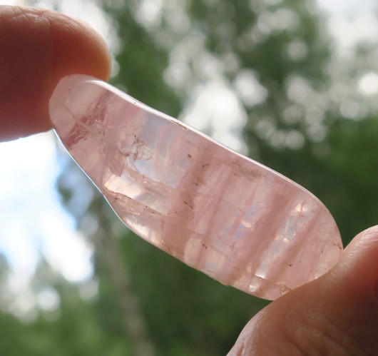 Ruusukvartsi 26g 50mm rumpuhiottu extra Brasilia