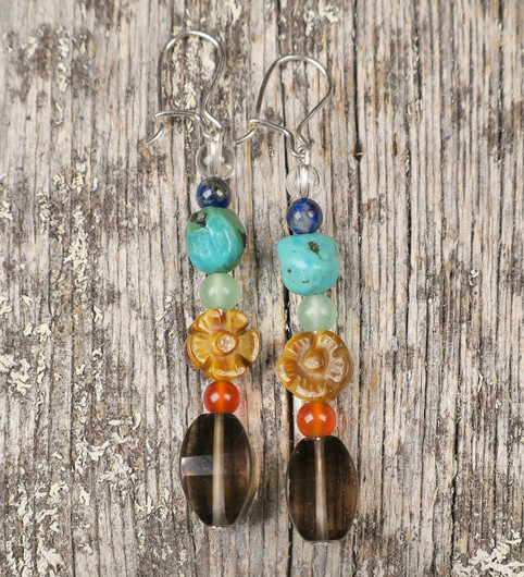 Korvakorut chakrakivet tiikerinsilmäkukka ch98