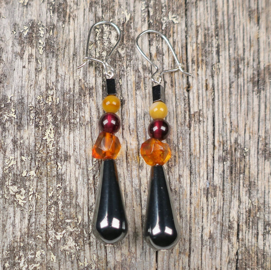 Korvakorut VESIMIES, AQUARIUS, vesimiehen  onnenkivet  VES4