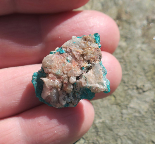 Dioptaasi  5,2g smaragdinvihreä kidesykerö nro2