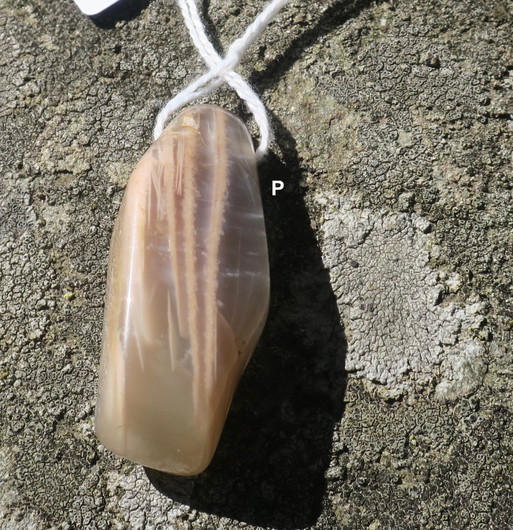 Riipus kuukivi 43mm porattu, Intia P