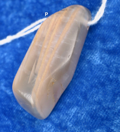 Riipus kuukivi 43mm porattu, Intia P