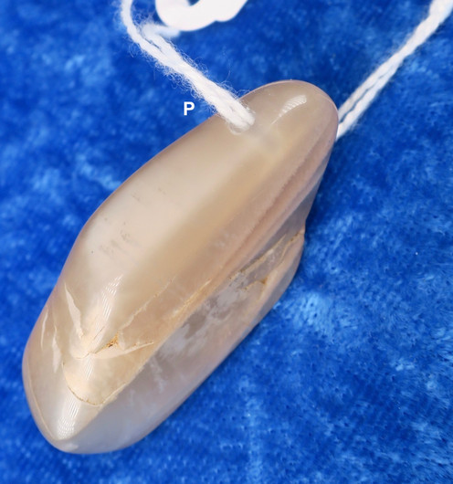 Riipus kuukivi 43mm porattu, Intia P