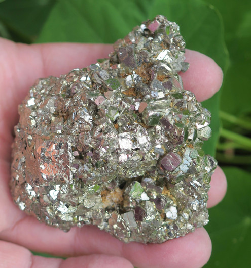 Pyriitti kidesykerö 297g 70x70x45mm Peru 49S4