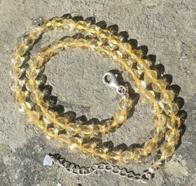 Helmet sitriini 6mm viistehiottu 42-47cm SIRJA