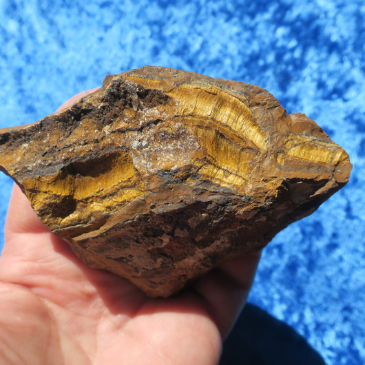 Tiikerinsilmä raaka 293g 110x80x33 Etelä-Afrikka Ti293x video