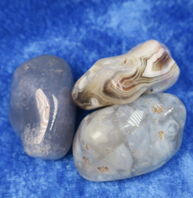 Kalsedoni rumpuhiottu 30-40g Brasilia