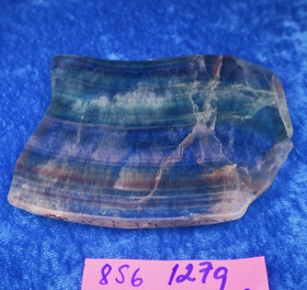 Fluoriittti siivu 127g 85x73x8mm 8s6