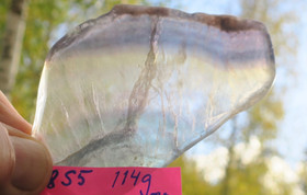 Fluoriitti siivu 114g 120x60x7mm 8s5