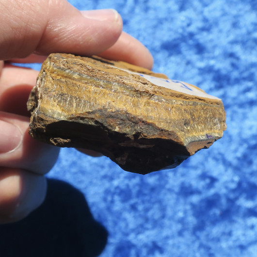 Tiikerinsilmä raaka 132g Etelä-Afrikka Ti132 ks. video