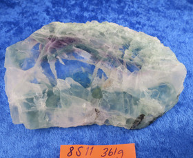 Fluoriitti siivu 361g 140x95x13mm 8s11