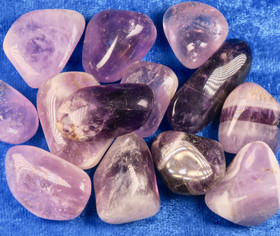 Ametisti rumpuhiottu Brasilia. Valitse koko 2-50g