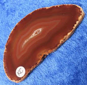 Akaattilevy  karneoli 75x40mm oranssi siivu KC