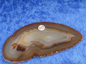 Akaattilevy natural 38g 90x45mm sivu N19