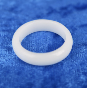 Kivisormus valkoinen kalsiitti leveys 6mm koko17.5