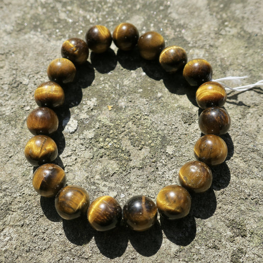 Rannekoru tiikerinsilmä 10mm 17cm tix1 