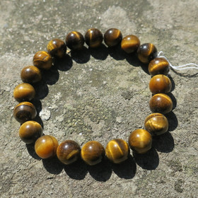 Rannekoru tiikerinsilmä 10mm 18cm tix4