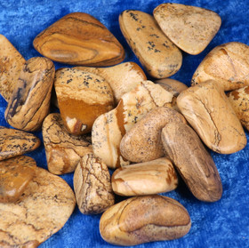 Jaspis maisemajaspis rumpuhiottu ruskea kirjava. Valitse koko 3-30g