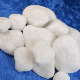 Marmori valkoinen rumpuhiottu Italia. Valitse koko 3-50g