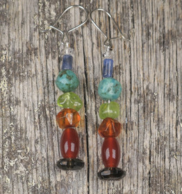 Korvakorut chakrakivet turkoosi ch97