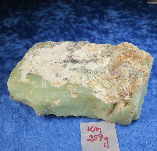 Krysopraasi raaka 259g Indonesia KM