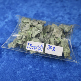 Diopsidi vihreä kivimurske 30g