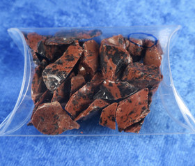 Mahonkiobsidiaani mustanruskea kivimurske 30g