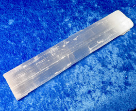 Seleniitti hoitosauva 200g 205mm chakra healing wand