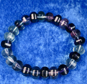 Rannekoru fluoriitti 6-kulmainen