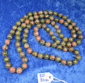 Helmet unakiitti 8mm solmitut 80cm pitkät