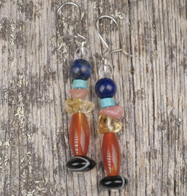 Korvakorut chakrakivet karneoli ch89