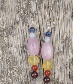 Korvakorut chakrakivet kunziitti ch86