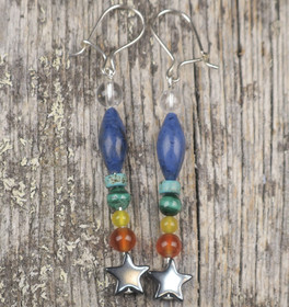 Korvakorut chakrakivet hematiittitähti ch83