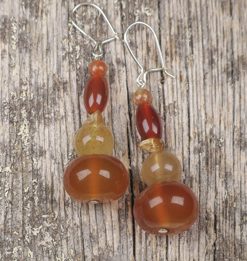 Korvakorut HÄRKÄ TAURUS härän onnenkivikorut HÄR3B