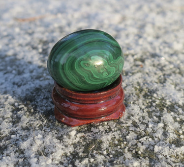 Kivimuna malakiitti  31g 29x22mm