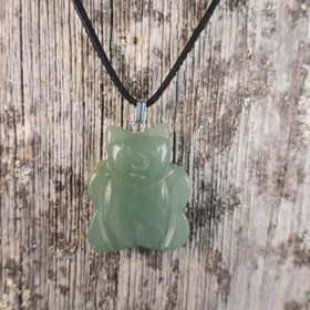 Riipus vihreä aventuriini NALLE 30mm