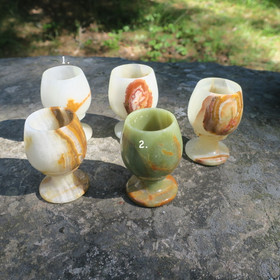 Onyksmarmori kivipikari koko 5x7,5cm