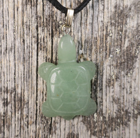 Riipus vihreä aventuriini KILPIKONNA 20mm