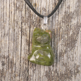 Riipus vihreä unakiitti KISSA 20mm