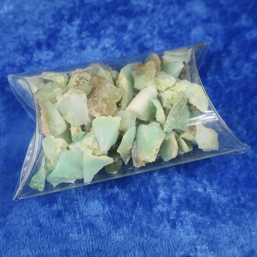 Krysopraasi vihreä kivimurske 30g