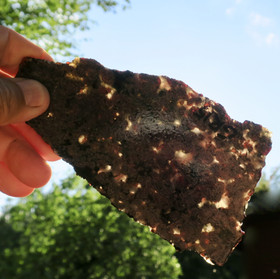 Granaatti siivu 150x80x5mm 150g Suomi GR15