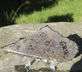 Granaatti siivu 130x60x6mm 110g Suomi GR16