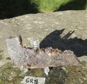 Granaatti siivu 140x60x6mm 120g Suomi GR18