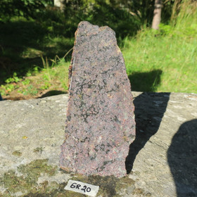 Granaatti siivu 250x110x6mm 450g Suomi GR20