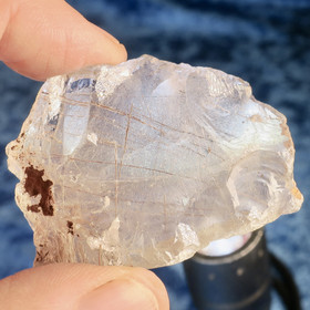 Savukvartsi rutiilikvartsi raaka 46g 60x45x13mm Hi72j 